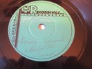 JIMMY DORSEY 1936 DECCA RECORDS SESSION PRIVATE RECORDING / PRESSING JAZZ RECORD