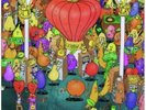 Jackpot Juicer by Dance Gavin Dance (Record, 2022) - Green w/ Black Splatter