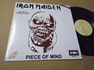 IRON MAIDEN PIECE OF MIND mexico press UNIQUE ART MEXICAN NICE COVER PROMO