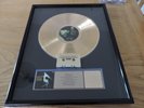U2 RATTLE AND HUM GOLD SALE AWARD VINYL + TAPE PRESENTED TO LARRY KING ORIGINAL