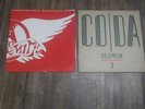 2 LP LOT/ AEROSMITH GREATEST HITS & LED ZEPPLIN CODA LPS.