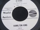 HAMILTON KING DIANA NOT UNTIL R&B SOUL45 WORLD ARTISTS 1033 PROMO COPY NEAR MINT