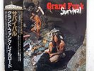 GRAND FUNK RAILROAD SURVIVAL CAPITOL ECS-40201 JAPAN OBI, INSERT VINYL LP
