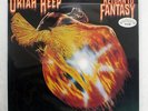 URIAH HEEP RETURN TO FANTASY BRONZE P-8580B JAPAN PROMO VINYL LP
