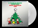 NEW VINCE GUARALDI TRIO A CHARLIE BROWN CHRISTMAS 2021 GLITTER INFUSED CLEAR LP
