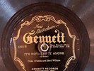 Gennett 6423 Duke Owens & Bud Wilson IT'S HOT LEAVE IT  78rpm BLUES 1928  V