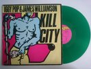 IGGY POP & JAMES WILKINSON KILL CITY BOMP   IMP 1018 STOOGES PUNK GREEN VINYL