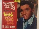 Elvis Presley girls girls girls LPM 2621 LP Monaural Disc M-  Jacket VG+