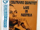 JOHN COLTRANE LIVE IN AUSTRIA STASH CEJC 00103 JAPAN OBI INSERT VINYL LP