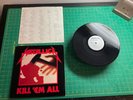 METALLICA Kill Em All OG 1ST PRESS 1983 LP VG+/VG+ w/OG Printed Inner Megaforce