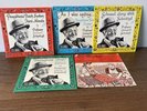 5 Vintage Professor Herman F Schnitzel 45 records Pennsylvania Dutch 1961-1968