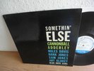Cannonball Adderley / Miles Davis Somethin' Else mono Lp 1959 rare Blue Note