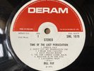 BILL FAY TIME OF THE LAST PERSECUTION DERAM UK 1971 1st PRESS FOLK NO SLEEVE