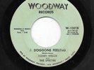 HONEY WELCH 45RPM '63 WOODWAY A DOGGONE FEELING KILLER TEXAS ROCKABILLY VG+++