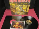 IRON MAIDEN Piece of Mind - G/F + LP + Inner + Insert -EMI, EMA 800 UK 1983 - EX