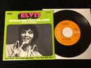 ELVIS PRESLEY 45 47-9980 RAGS TO RICHES/WHERE DID THEY GO LORD NM/NM HIGH GRADE