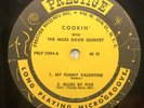 MILES DAVIS COOKIN' WITH THE MILES DAVIS QUINTET PRESTIGE 7094 W. 50th Str. Mono