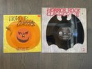 Halloween HORROR ROCK CLASSICS BAT PUMPKIN SHAPED Die-cut VINYL - RHINO RECORDS