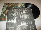 The Exploited, Death Before Dishonor Original Metal Record Lp, Vg++ With Insert