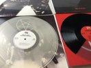 MOTLEY CRUE TOO FAST FOR LOVE MILKY CLEAR  & SHOUT AT THE DEVIL NEWBURY COMICS