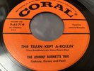 The Johnny Burnette Trio – The Train Kept A-Rollin Rare Original Ex