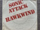 Hawkwind ‘Sonic Attack’ Original United Artists Promo 45rpm In Canvas Bag EX+