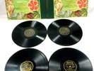 Vintage LP  King's Serenade  Hawaiian Favorites  Booklet Set of 4 Records  1948