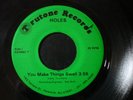 HOLES YOU MAKE THINGS SWELL 45 RECORD AIN'T THAT A DRAG HARD ROCK METAL