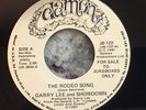 The Rodeo Song by Garry Lee and Showdown MINT 45 rpm Record