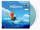 Moana Soundtrack Lin-Manuel Miranda Wal Exclusive Ocean Blue & Clear 2 LP Vinyl