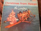 The Surfers Christmas from Hawaii LP Record 1959 EX/VG Hawaiian Music Xmas RARE
