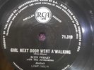 ELVIS PRESLEY 78 RPM THE GIRL NEXT DOOR WENT A' WALKING SOUTH AFRICA RCA 71.319