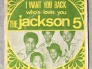 Michael  The Jackson 5 Five Disque Vinyle 45t I Want You Back Talma Motown 1970