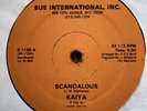 KAIYA SCANDALOUS ADC BAND BOOGIE FUNK MODERN SOUL ELECTRO 80s 12’ SINGLE
