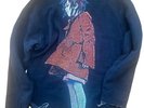 Serial Experiments Lain Duvet bôa Tapestry Knitted Sweater