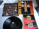 Guns N' Roses Appetite For Destruction 1987 Insert + Lyric Inner + 2 x Hype Nice