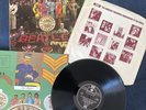 The Beatles Sgt Pepper vinyl LP 1973 YEX 637-1, YEX 638-2, rare misprint sleeve