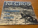 Necros ‎– Conquest For Death 1983 1st press Hard Core Vinyl w/ inserts EX
