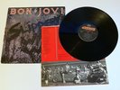 1986 Bon Jovi Slippery When Wet LP EXCELLENT Mercury Red Inner Sleeve Vtg 12
