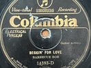 BARBECUE BOB Beggin' For Love / Cold Wave Blues COLUMBIA PRE WAR BLUES 78 RARE