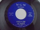 The Werp's - Love's A Fire 1967 USA 45 WGW EX+ GARAGE PSYCH