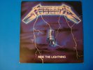 METALLICA RIDE THE LIGHTNING vinyl