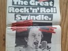 THE SEX PISTOLS.GREAT ROCK AND ROLL SWINDLE FREE RARE FOLD OUT BOOK.EX CONDITION