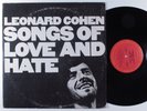 LEONARD COHEN Songs Of Love And Hate COLUMBIA LP w/ small booklet y