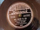 Bruns 8007 Billie Holiday w Teddy Wilson Or MISS BROWN 2 YOU 1938 78rpm Jazz  N-