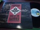MANOWAR SIGN OF THE HAMMER LP VIRGIN UK IMPORT FROM 1984 VG+ METAL