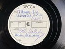 BILLIE HOLIDAY - THERE IS NO GREATER LOVE’ SHELLAC DECCA TEST PRESSING E+ COPY