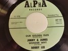 Jimmy & James Wrong Number Bobby Lee ALPHA RECORDS 45 blues rockabilly 4songEP