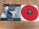 Nirvana - Bleach LP Red Opaque German Pressing 2021 NM/M Unplayed Sub Pop