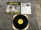 Lemonheads “Hate Your Friends” Original 1st USA 1987 vinyl Lp + Insert PUNK